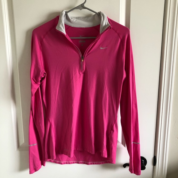 Nike Tops - Nike Pink Zip Up.